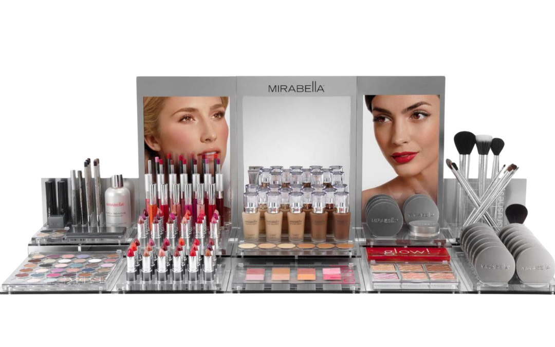 Displaye naladowe dla kosmetyków