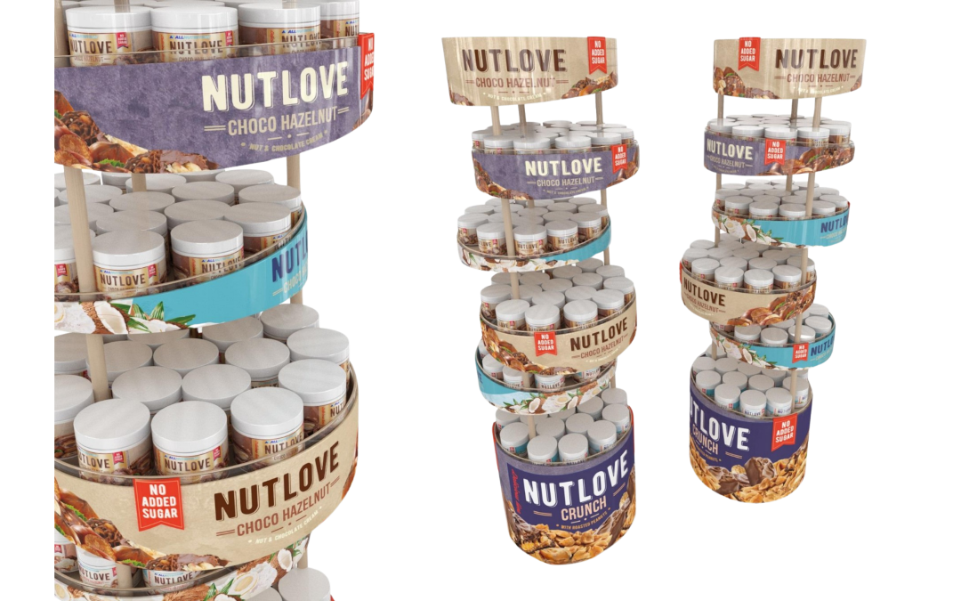 Display wolnostojący