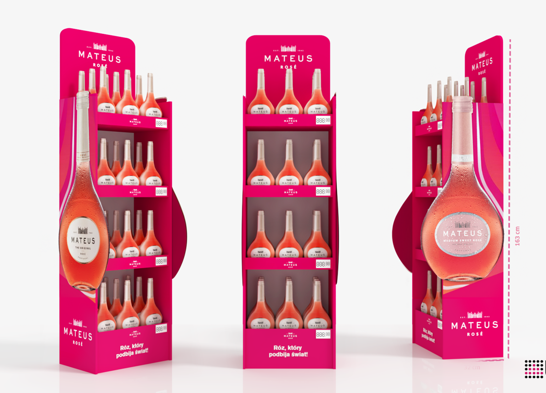 POS kartonowy | Mateus Rosé 
