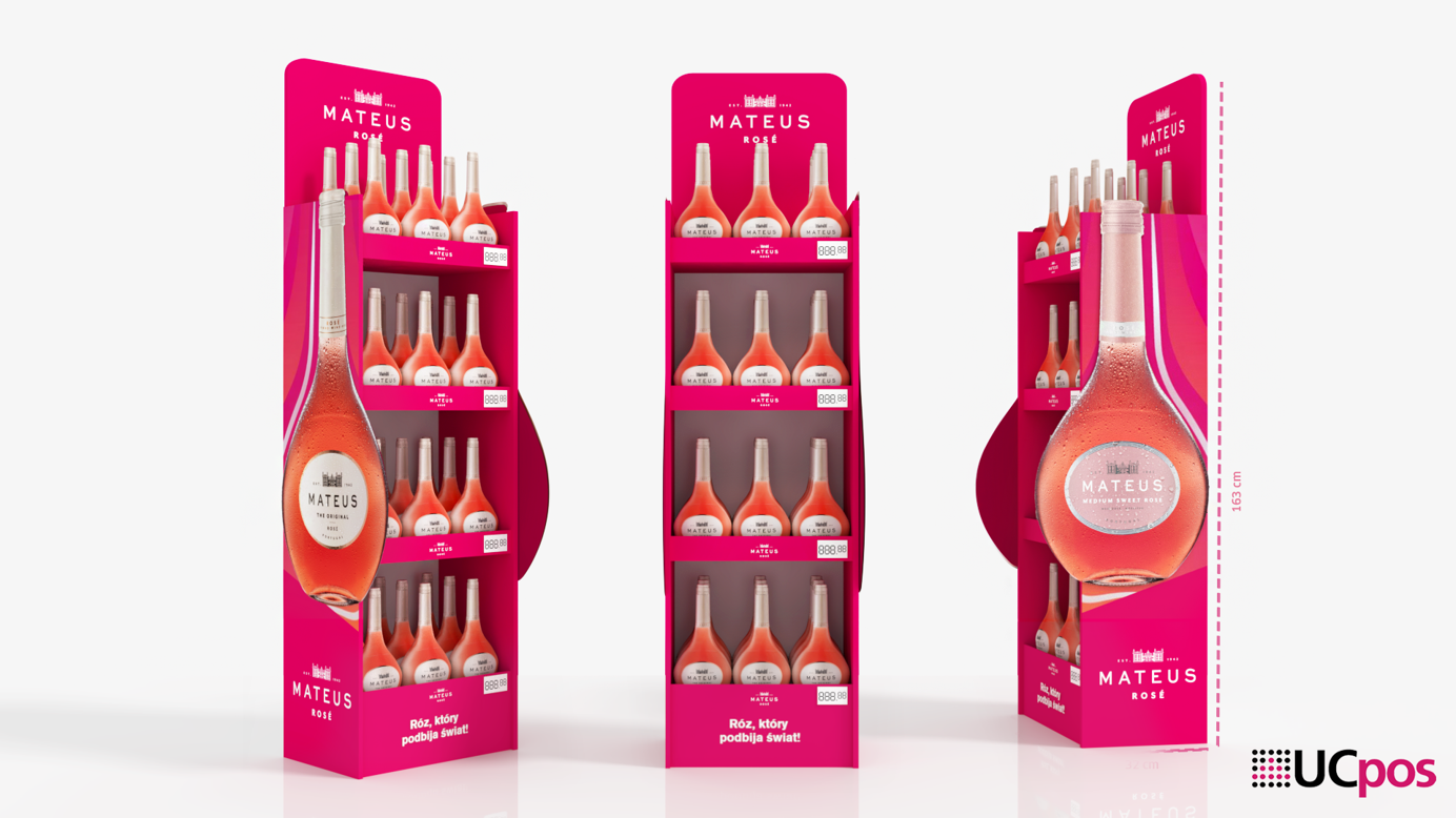 POS kartonowy | Mateus Rosé 